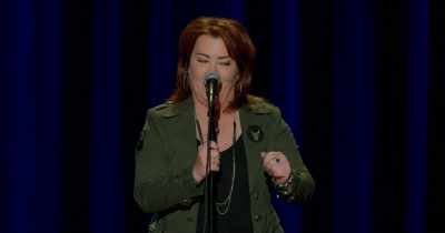 Sometimes
if I haven't voted no in a while, - Kathleen Madigan: Hunting Bigfoot