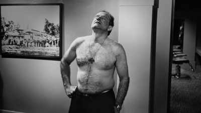 Sometimes just
the sheer wanting
to run away from it all, - Robin Williams: Come Inside My Mind