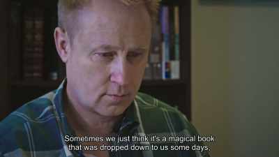Sometimes we just think it's a magical book
that was dropped down to us some days, - 1946: The Mistranslation That Shifted Culture