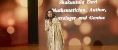 Sometimes life teaches us lessons... - Shakuntala Devi