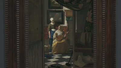 Sometimes we see the windows
as a kind of physical element. - Vermeer: The Greatest Exhibition