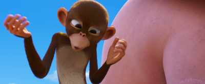 Sometimes there just aren't
enough bananas to go around! - Jungle Beat: The Movie