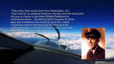 "Sometimes they'd be
gone for three days - Project Blue Book Exposed
