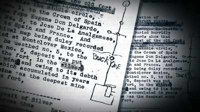 Sometimes those waybills
are accompanied by a map‐‐ - Beyond Oak Island