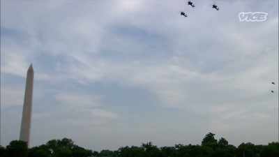 Sometimes you would
spot helicopters - While The Rest Of Us Die