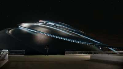 Somewhere in the vastness, - Cosmos: Possible Worlds