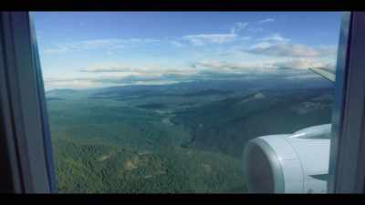 Somewhere there, that's where
Will's plane went down. - The Widow