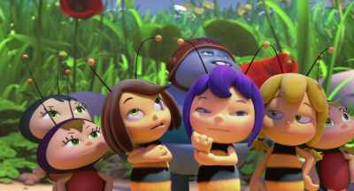 Somewhere within
lurks the mysterious... - Maya the Bee: The Honey Games