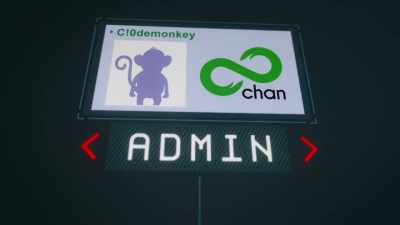 Sommer:
Codemonkey, as
the admin of 8chan, - Q: Into the Storm