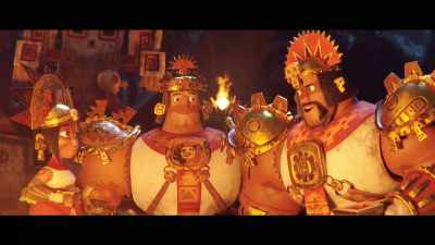 Son good warrior. Best all time. - Maya and the Three