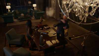 -Son of a bitch!
-[crystals rattling] - Black Lightning