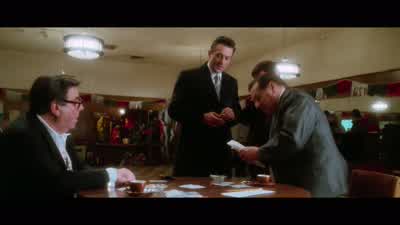 Son of a bitchHow the hell did you get Oklahoma MichiganNobody ever had Oklahoma Mi How the hell'd you do itWell that's why they paid so wellYou see Never tells me nothin' - Casino