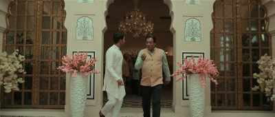 Son, you should enjoy the food
while it's still fresh. - Hum Do Hamare Do