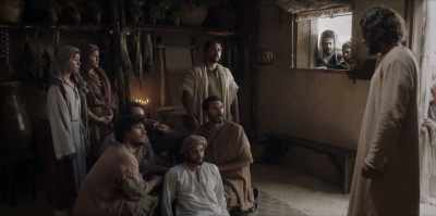 Son, take heart, your sins are forgiven. - The Chosen