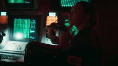 Sonar operator Matthew Doward
is a traitor. - Vigil
