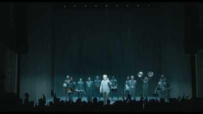 - (SONG ENDS)
- (CHEERING AND APPLAUSE) - David Byrne's American Utopia