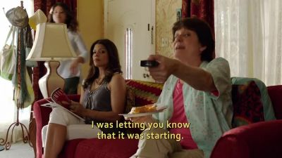 (song increases in volume)
ay, ay, ay. - Jane the Virgin