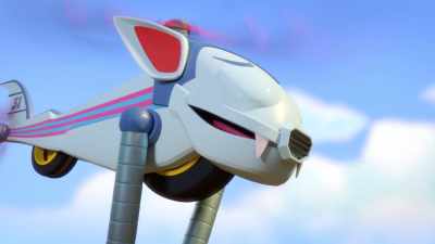 [Sonnie panting] - Mighty Monsterwheelies