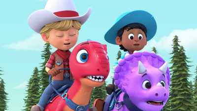 (Sonny laughing evilly)
I’ll be back to rustle - Dino Ranch