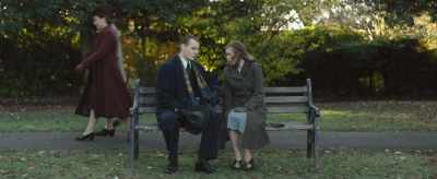 Sonya's gone back to Moscow
and that might be... awkward. - Red Joan
