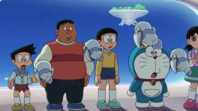 Sonya's much cooler and smarter. - Doraemon the Movie: Nobita's Sky Utopia