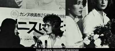 Sony's leading producer
has already recorded backings - The Most Beautiful Boy in the World