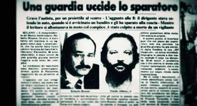 Soon after, he is identified
as Danilo Abbruciati, the head - Murder of God's Banker
