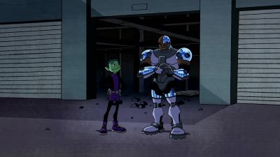 Soon as we hand Sparky over to the cops- - Teen Titans