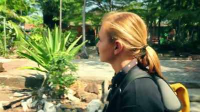 Soon after I enter,
I'm greeted by a tiger, - Trafficked with Mariana van Zeller