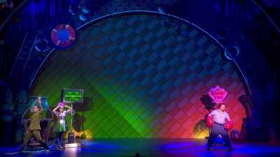 ♪ Soon the day will come
when they'll all love chum - The SpongeBob Musical: Live on Stage!