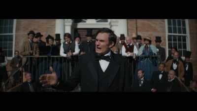 Soon it will read, all
men are created equal - Abraham Lincoln