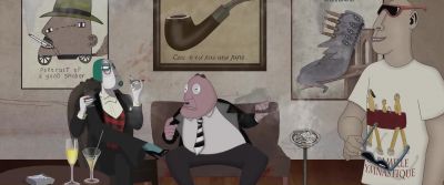 Sooner or later, everyone stops... smoking! - Ruben Brandt: A Gyűjtő