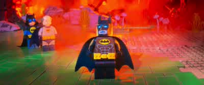 Soooo... Sorry? Yeah. Whoo! I did it! - The Lego Batman Movie