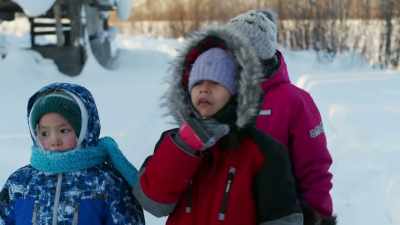 SOPHIE: (gasps)
We caught a bunny! - Life Below Zero: First Alaskans