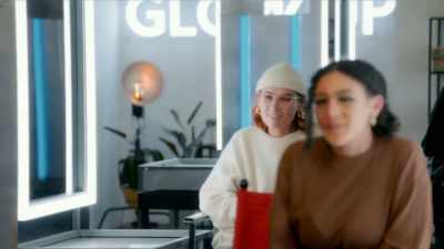 [Sophie sighs and chuckles] - Glow Up: Britain's Next Make-Up Star