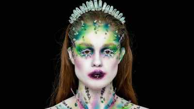 [Sophie] The concept behind it
is crystals and aromatherapy, - Glow Up: Britain's Next Make-Up Star