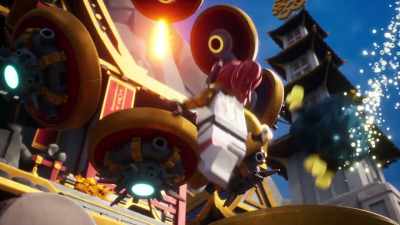 -[Sora groans]
-[flames booming] - LEGO Ninjago: Dragons Rising