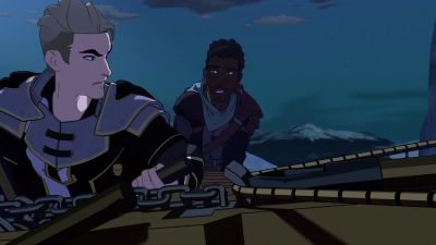 Soren, please. Don't start a fight
you can't finish. - The Dragon Prince