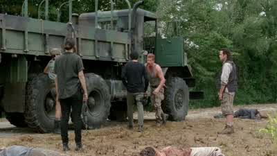 Sorry about your ride. - The Walking Dead