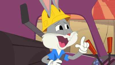 Sorry
about that, Daff. - Bugs Bunny Builders