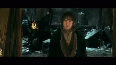 Sorry... About that. I came... To give you... This. - The Hobbit: The Battle of the Five Armies