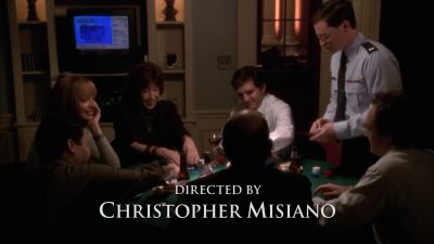 Sorry about that. I'll get her for you. - The West Wing