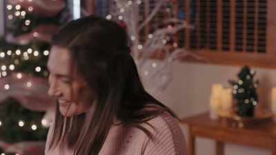 Sorry about that.
She means well. - Everything Christmas