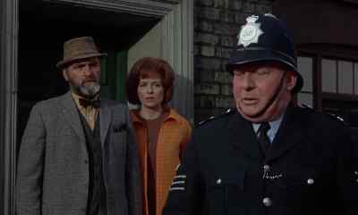 Sorry about that, sir.
Must've been a bit warm inside there. - Quatermass and the Pit