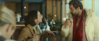 Sorry, are you on the London
flight? The delayed one? - Northern Comfort