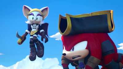 Sorry, Batten. We never
should have trusted that blue land-lover. - Sonic Prime