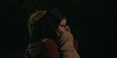 - Sorry, Becka.
- [breathing shakily, sobbing] - Bad Sisters
