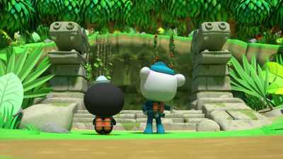Sorry to bother you.
We're just looking for some water. - Octonauts and the Caves of Sac Actun