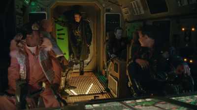 Sorry to disturb you.
We were just wondering - Red Dwarf: The Promised Land