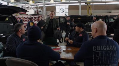 Sorry, fellas. We're
gonna need this table. - Chicago Fire